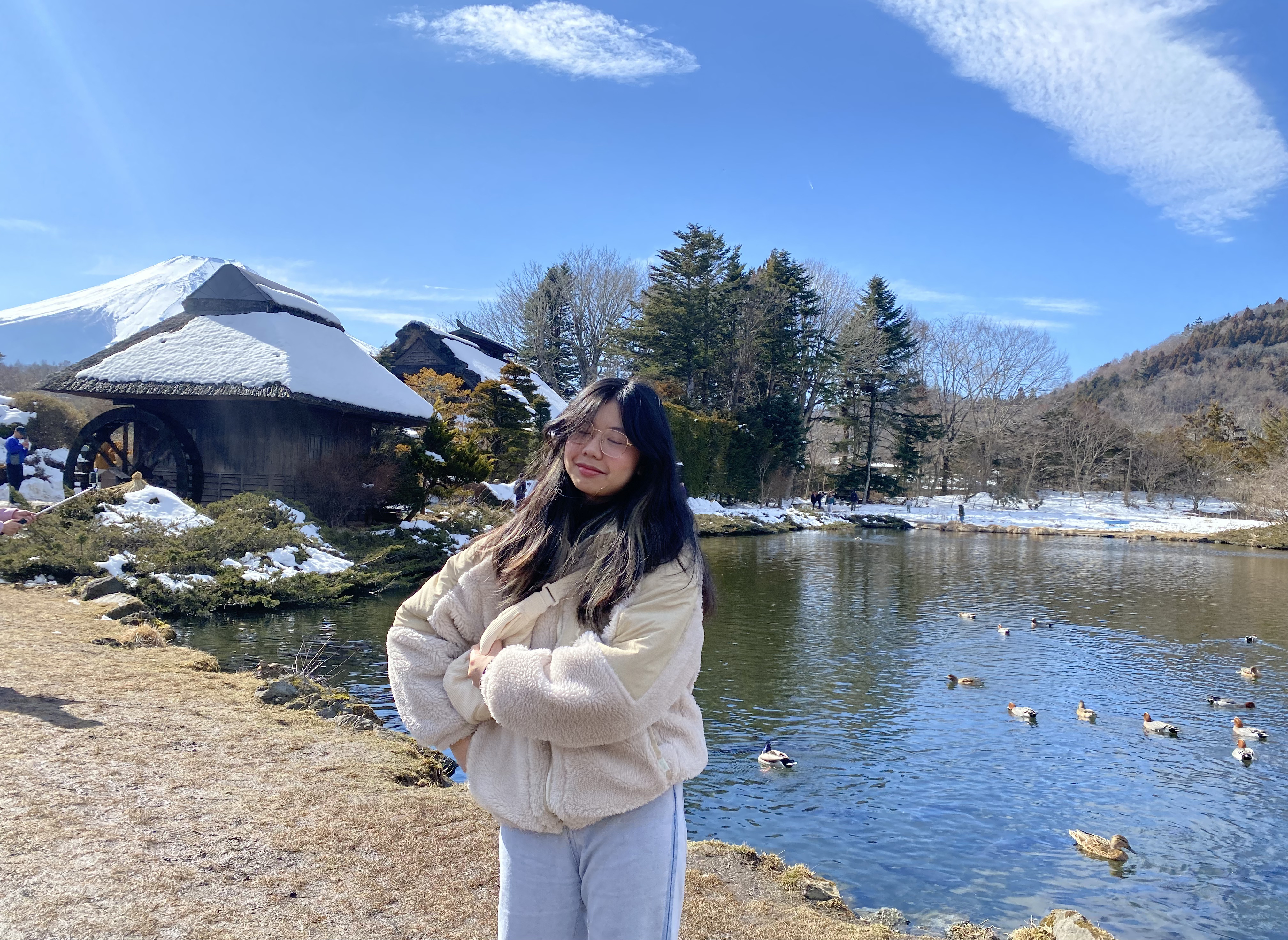 Diep Anh at travel destination